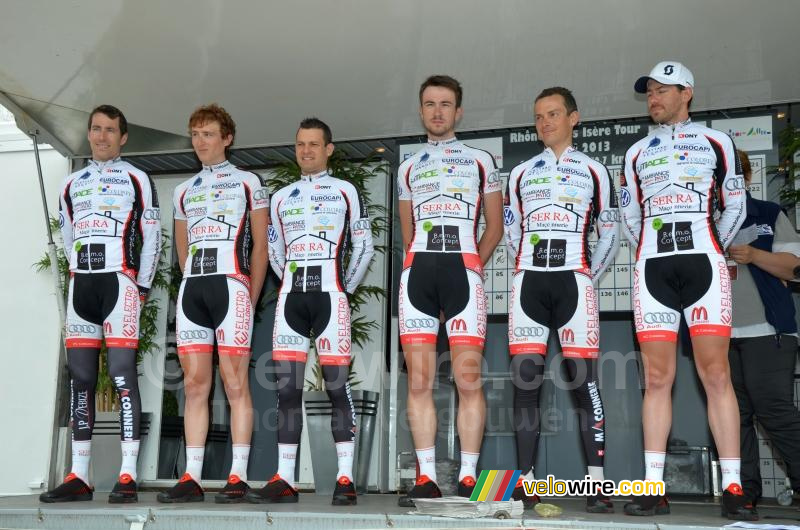 De VC Caladois ploeg