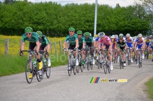 L'équipe Europcar dans le peloton (246x)