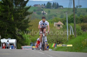 Adrien Legros (Chambéry CF) sur la Côte de Demptézieu (254x)