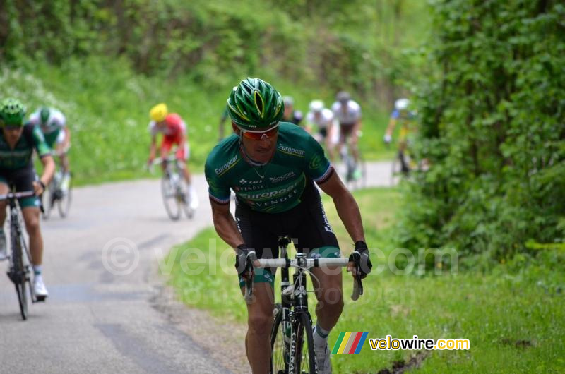 Thomas Voeckler (Europcar) valt aan