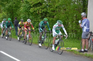 Julien El Fares (Sojasun) en tête du peloton (412x)