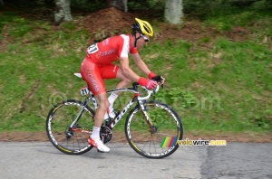 Nico Sijmens (Cofidis) sur le Col de la Croix de Chaubouret (446x)