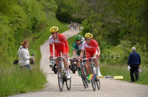 Nicolas Edet & Nico Sijmens (Cofidis) & Giovanni Bernaudeau (Europcar) (335x)