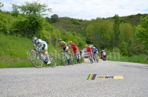 Paul Poux (Sojasun), Tim Mikelj (Sava), Florent Barle & Julien Fouchard (Cofidis) (367x)