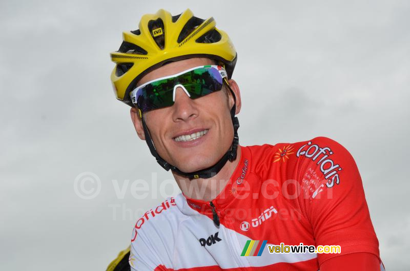 Julien Fouchard (Cofidis) aan de start (2)