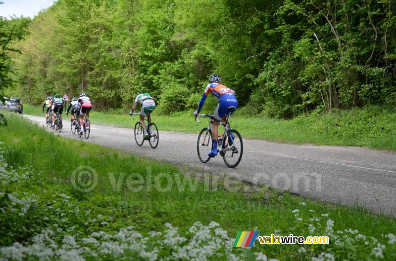 De kopgroep gaat er vandoor