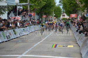 Clément Venturini & Kévin Reza viennent de lancer le sprint (384x)