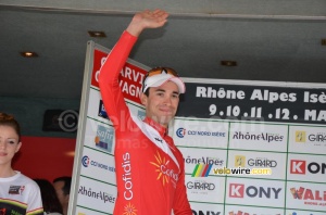 Nicolas Edet (Cofidis) arrive sur le podium (393x)