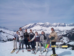 On the top of the mountain... ready for skiing down (358x)