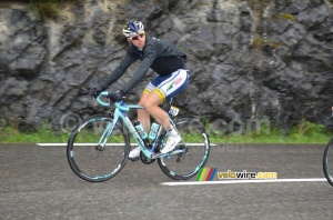 Kris Boeckmans (Vacansoleil-DCM) on the Côte de la Bréole (324x)