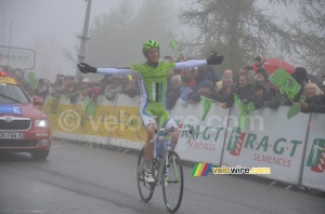 Alessandro de Marchi (Cannondale) in the fog (615x)