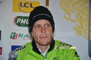 Alessandro de Marchi (Cannondale) at the press conference (839x)