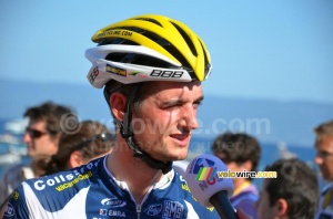 Wout Poels (Vacansoleil-DCM) répond à la NOS (558x)