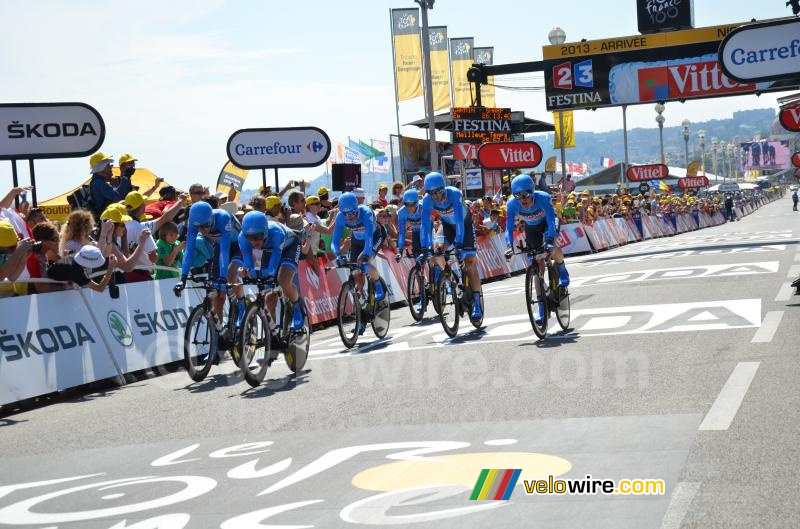 De Garmin-Sharp ploeg