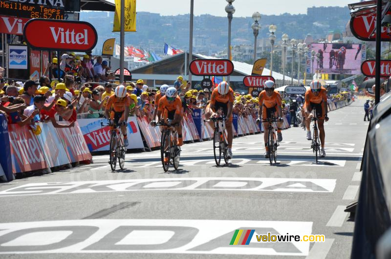 De Euskaltel-Euskadi ploeg