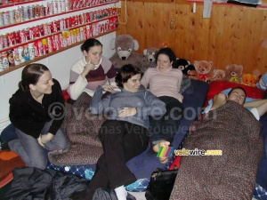 Virginie, Marie-Laure, Virginie, Anne-Cécile & Bernard (436x)