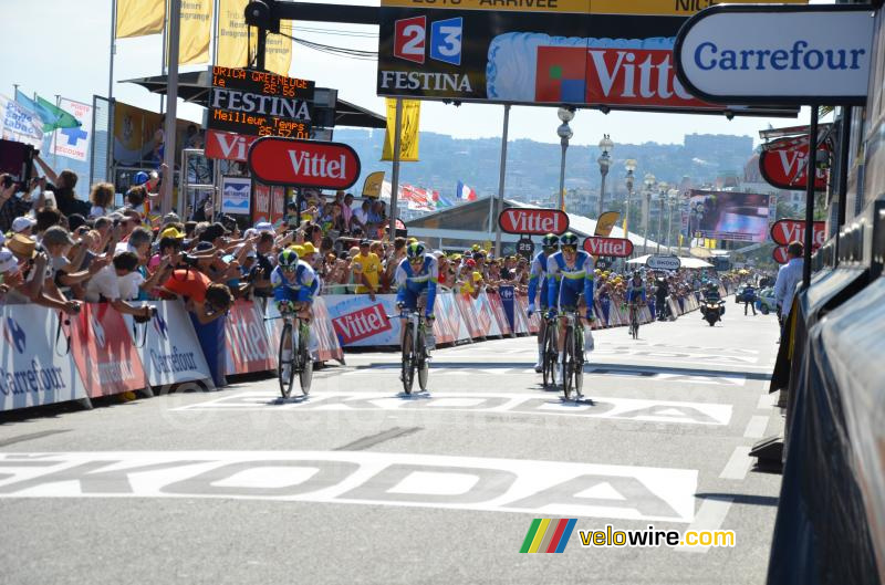 De Orica-GreenEDGE ploeg