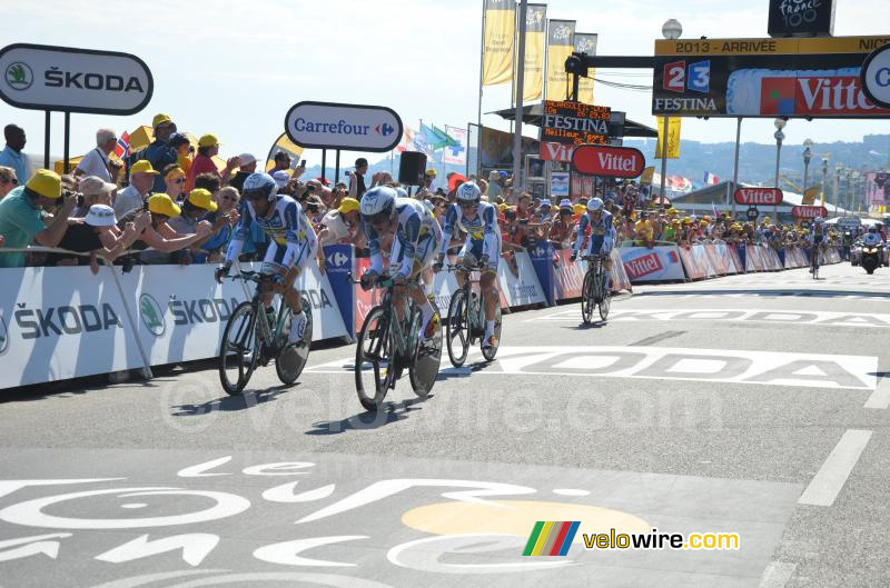 De Vacansoleil-DCM ploeg