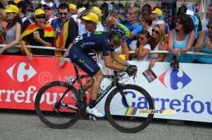 Alejandro Valverde (Movistar), 3ème (371x)