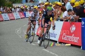 Rui Costa (Movistar) & Jean-Christophe Péraud (AG2R) (336x)