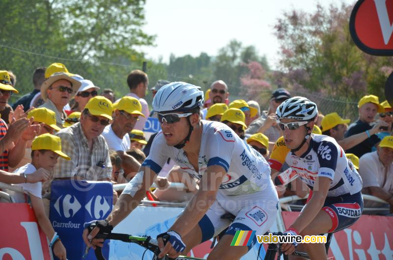 Tom Veelers (Argos) & Bart de Clercq (Lotto)