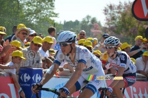 Tom Veelers (Argos) & Bart de Clercq (Lotto) (343x)