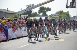 Le groupe Alejandro Valverde (337x)