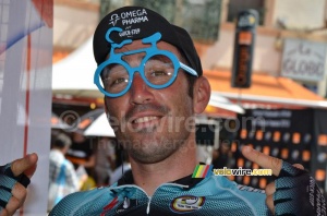 Jérôme Pineau (Omega Pharma-QuickStep) avec de belles lunettes (467x)