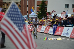 Christophe Riblon (AG2R La Mondiale) on his way to victory (719x)