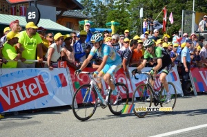 Jakob Fuglsang (Astana) & Bauke Mollema (Belkin) (437x)