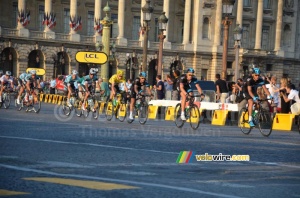 Chris Froome (Team Sky) ready for 10 laps in Paris (699x)