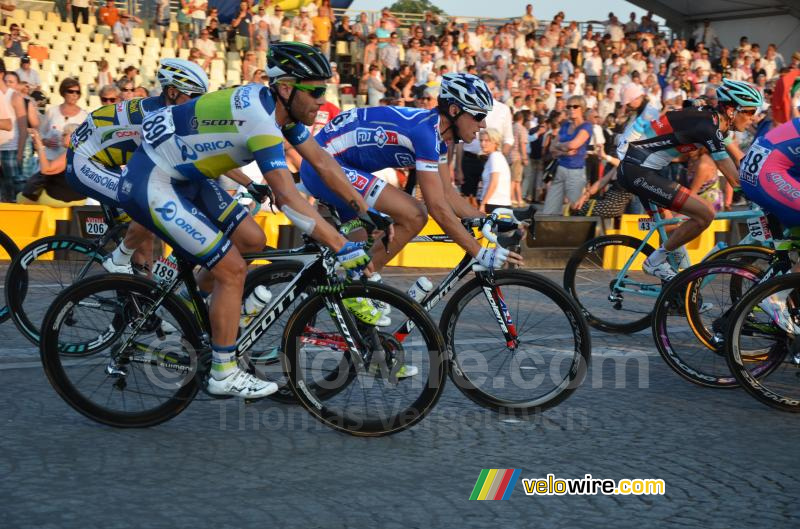 Svein Tuft (Orica-GreenEDGE) & Alexandre Geniez (FDJ.fr)