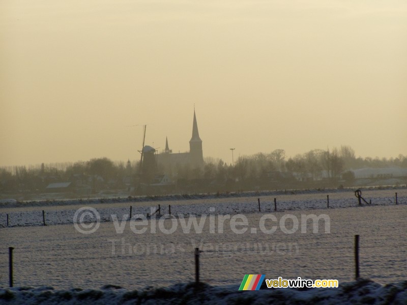 Uitzicht vanaf de snelweg