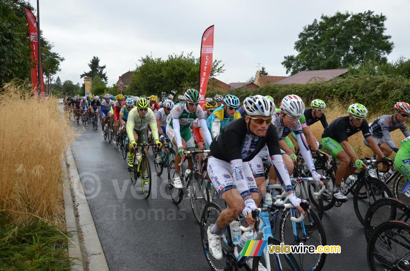 Het peloton in La Jarige (4)