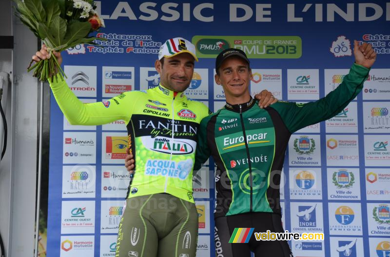 Twee generaties sprinters: Chicchi en Coquard