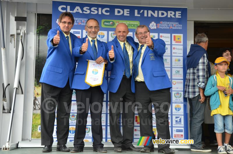 De organisatie is blij met het slagen van de wedstrijd!