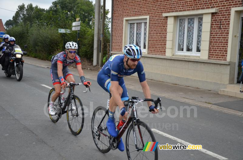 Borgersen et Vimpère hebben het contact met de kopgroep verloren in Rély (2)