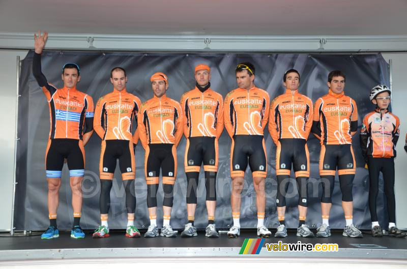 De Euskaltel-Euskadi ploeg