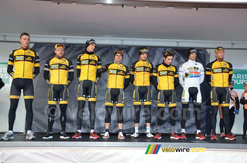 De MTN-Qhubeka ploeg