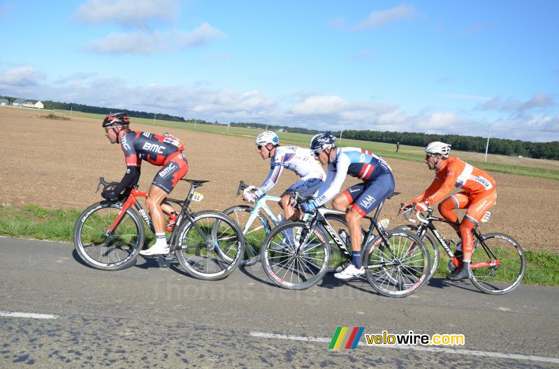 Sebastian Lander, Yannick Martinez, Aleksejs Saramotins & Julien Duval (2)