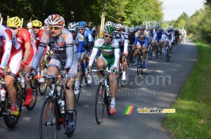 David Lelay (Sojasun) dans le peloton (365x)