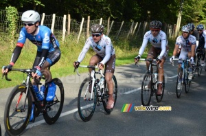 Samuel Dumoulin (AG2R La Mondiale) près de Dame Marie Les Bois (455x)