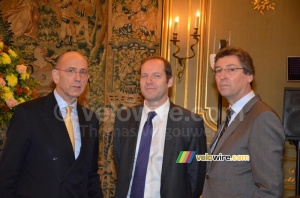 Christian Prudhomme with Ed Kronenburg and Aleid Wolfsen (1015x)