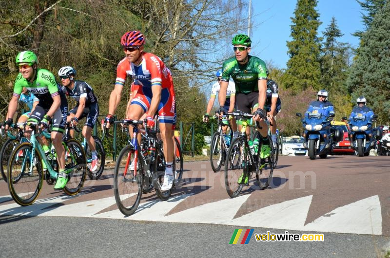 Thor Hushovd & Jimmy Engoulvent