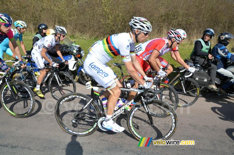 Rui Costa (Lampre-Merida) in Fontenay-sur-Loing