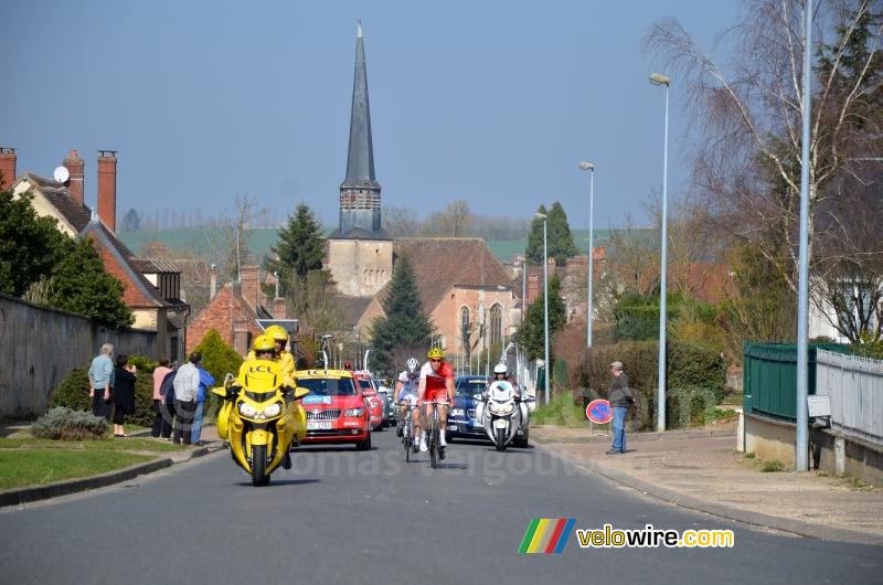 De kopgroep in Saint-Fargeau