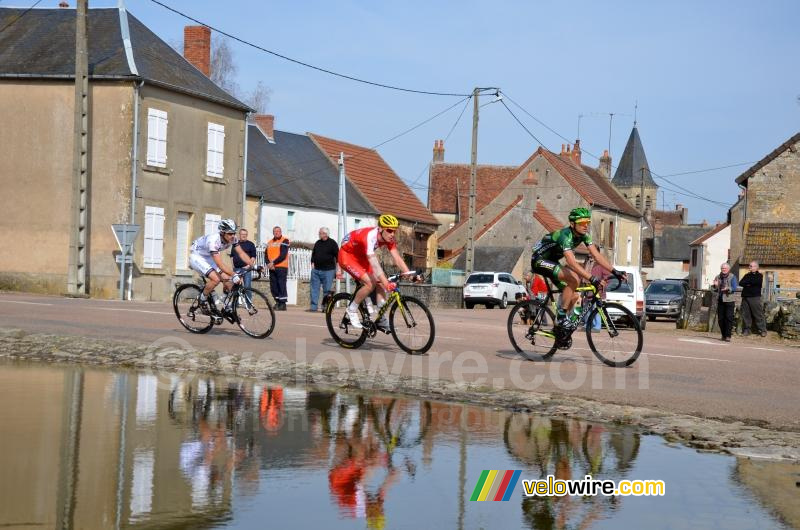 Julien Fouchard, Perrig Quémeneur & Romain Feillu in Saint-Révérien