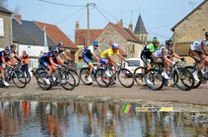 Nacer Bouhanni (FDJ.fr) à Saint-Révérien (350x)