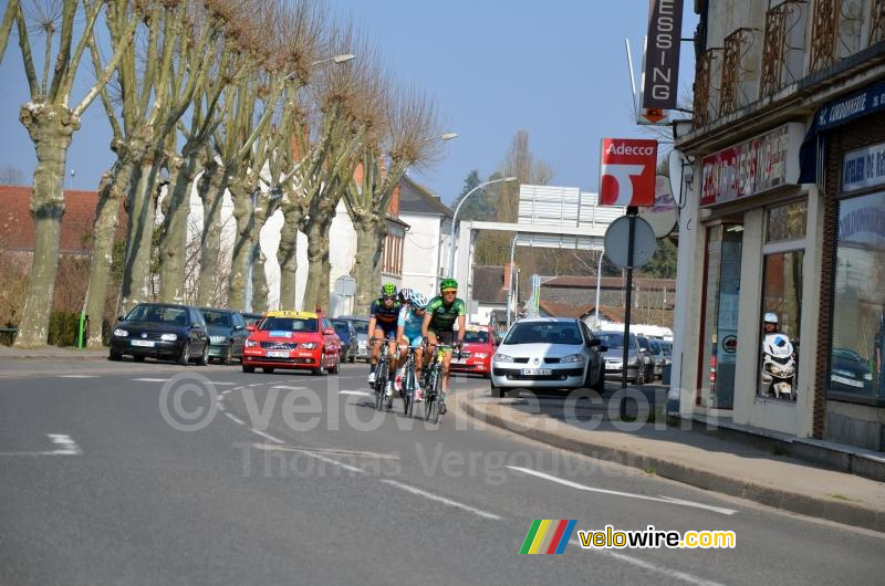 De kopgroep in Decize