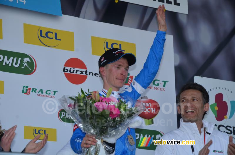 Tom-Jelte Slagter (Garmin-Sharp), etappewinnaar